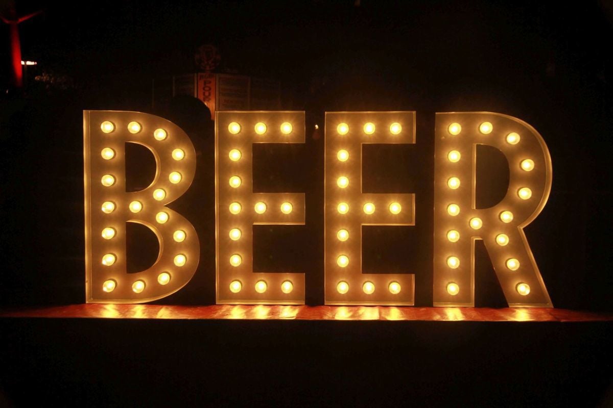 BEER sign